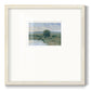 Riverbank Impression II Premium Framed Print Double Matboard