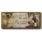 Grateful Wine - Floater Framed Canvas Print