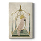 White Cockatoo on Swing Premium Gallery Wrapped Canvas - Ready to Hang