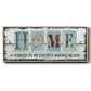 Home Wherever We - Floater Framed Canvas Print