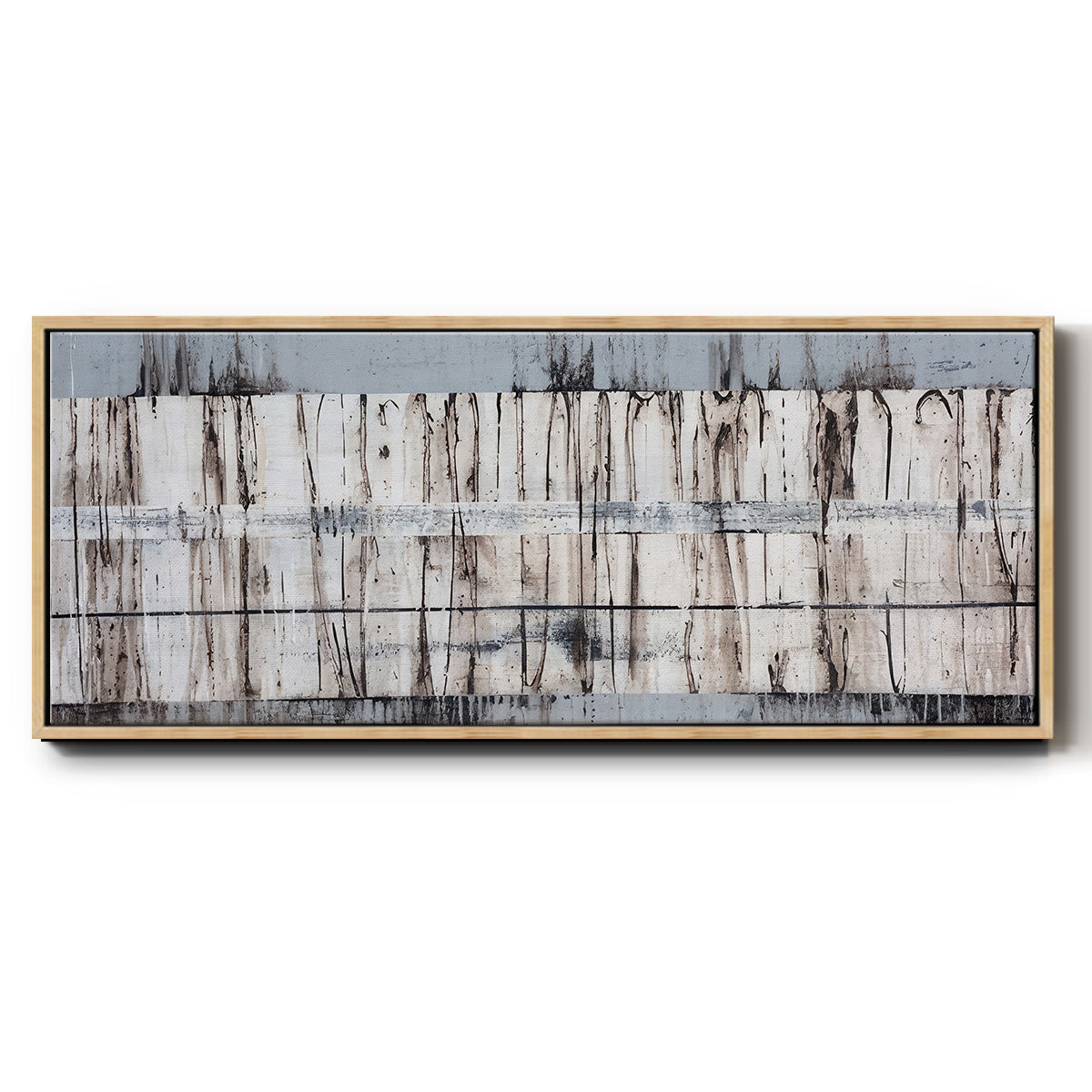 Granite - Floater Framed Canvas Print