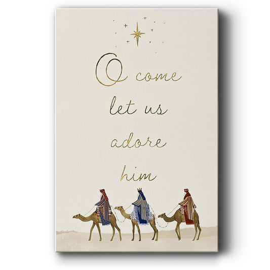 Away in a Manger Collection B - Gallery Wrapped Canvas