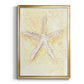 Salty Seashell I - Modern Framed Canvas Print