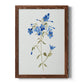 Blue Blossom Botanical II - Premium Canvas Framed in Barnwood - Ready to Hang