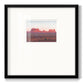 Red Rocks at Dusk II - Double Matboard Framed Print