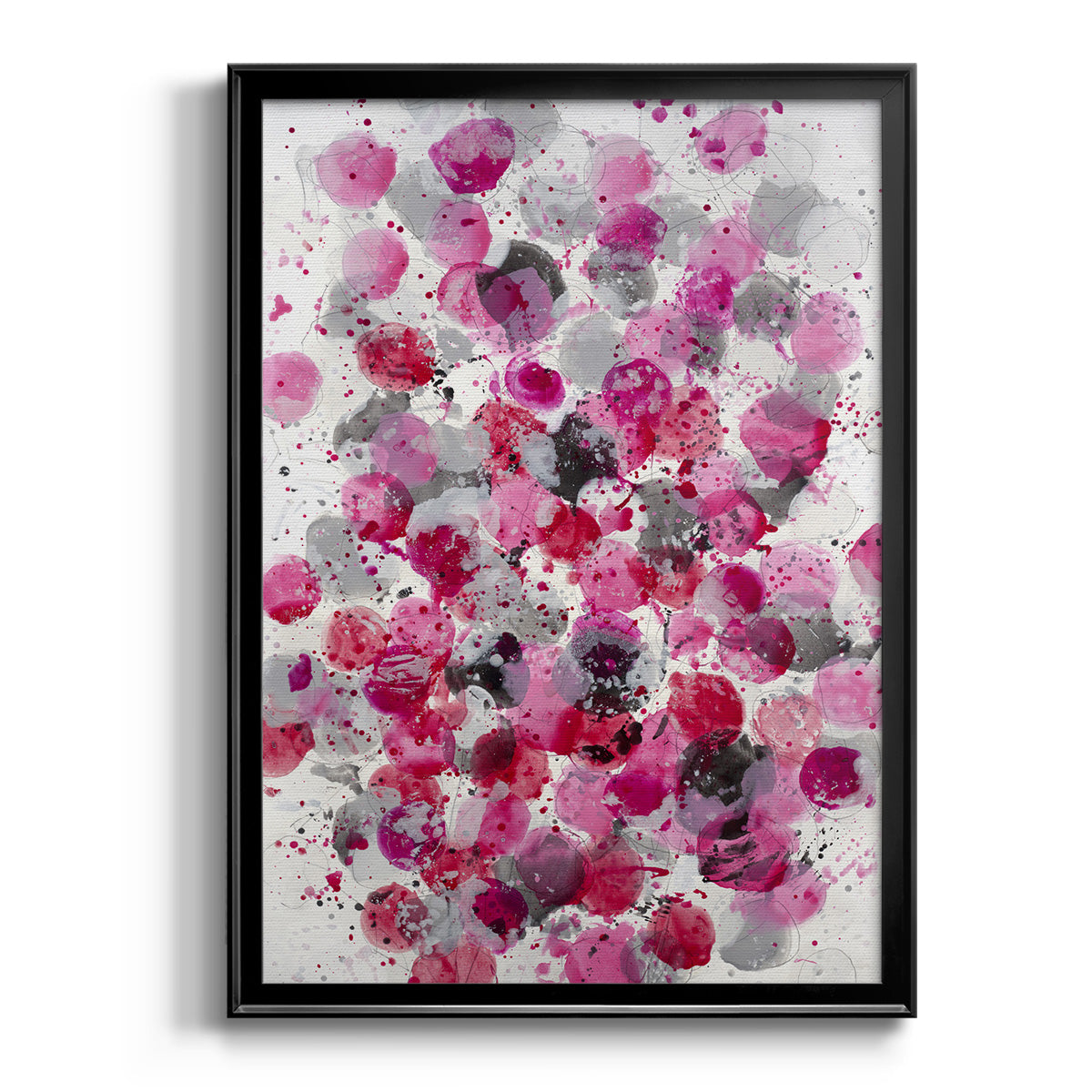 Bouquet - Modern Framed Canvas Print