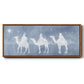 Star of Bethlehem Collection D - Floater Framed Canvas Print