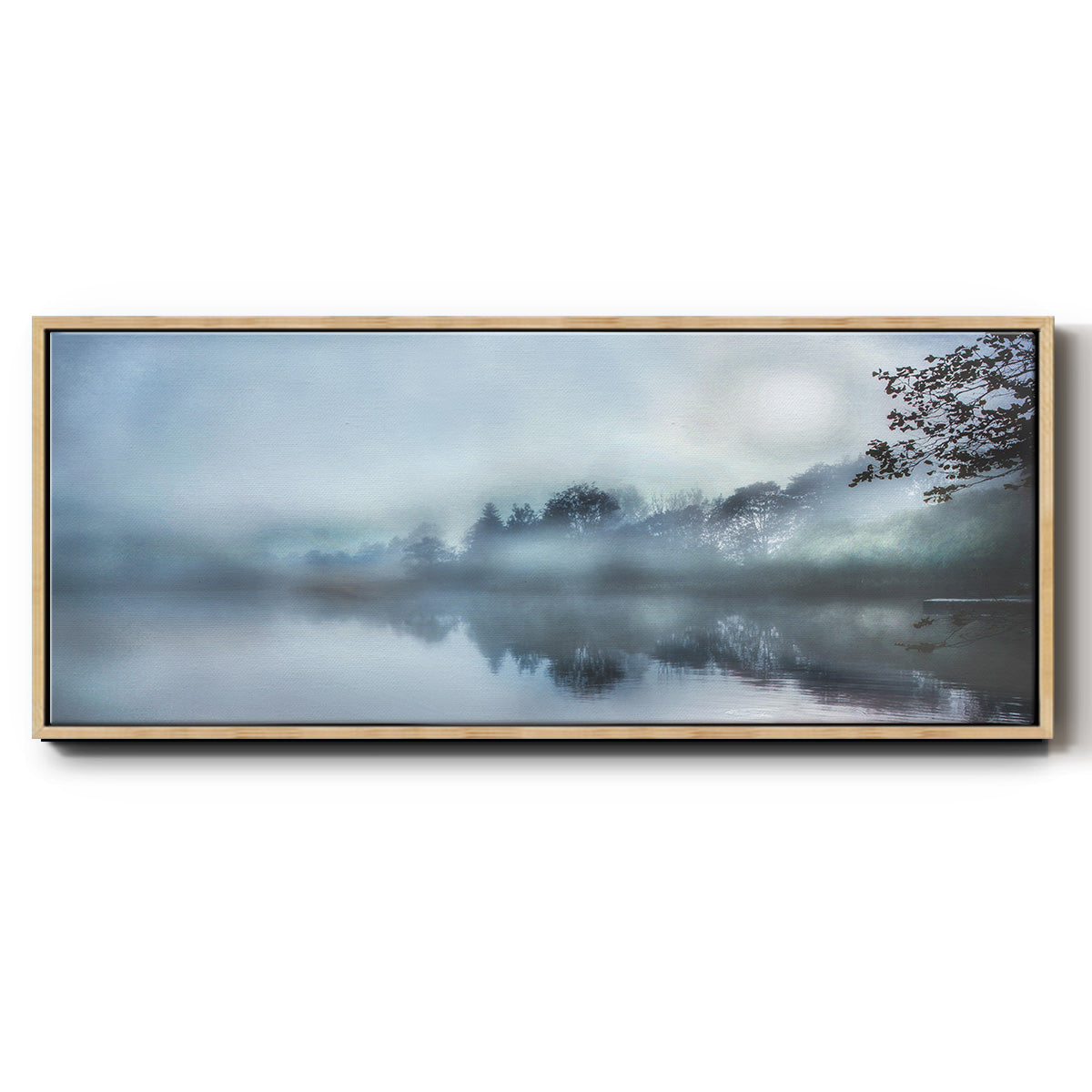 Morning Wonders - Floater Framed Canvas Print
