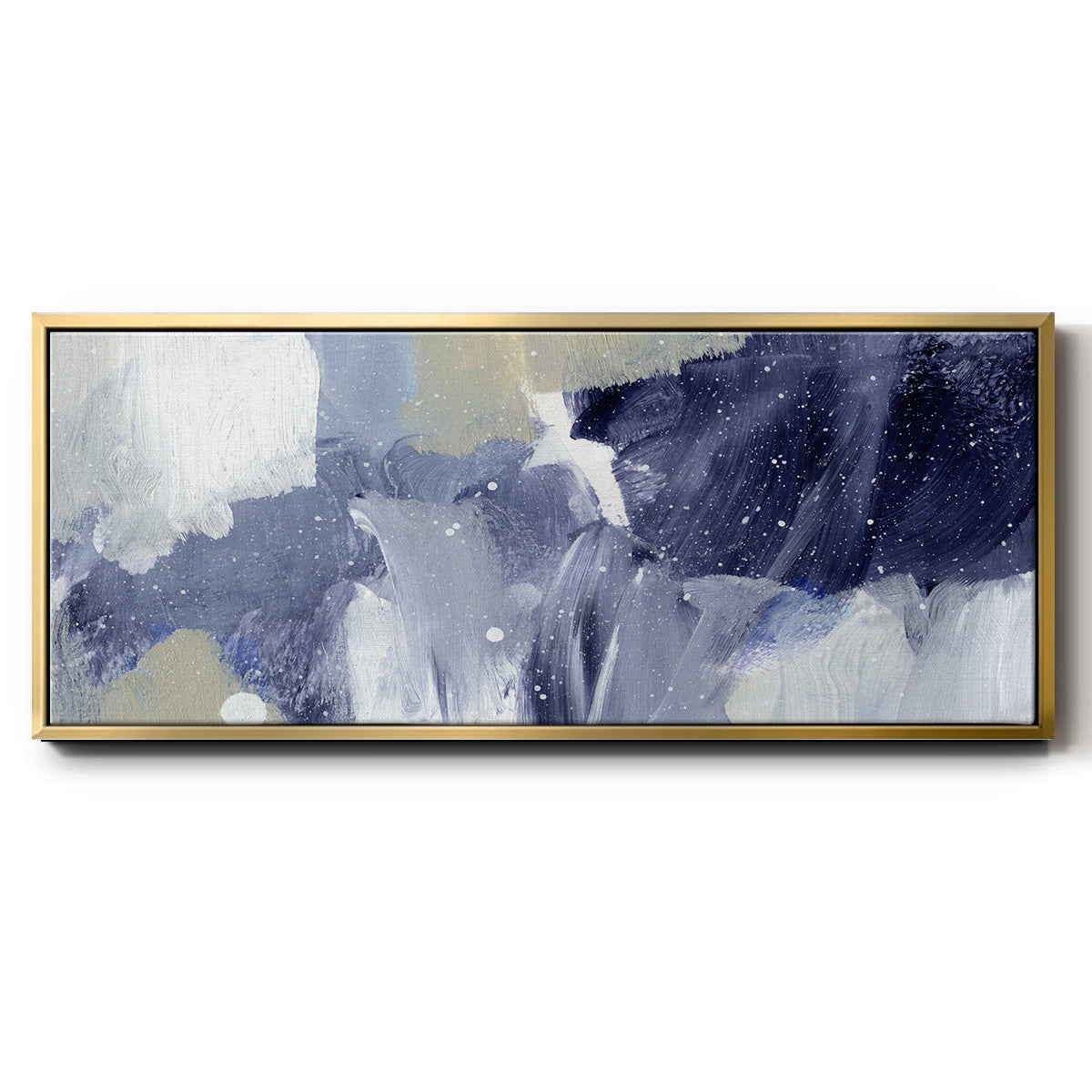 Sky Break II - Floater Framed Canvas Print