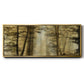 Golden Magic - Floater Framed Canvas Print