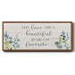 Love Story - Floater Framed Canvas Print