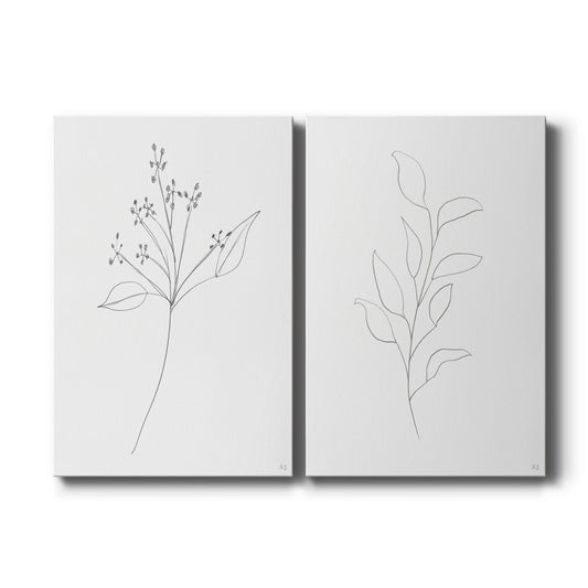 Botanical Gesture V - Canvas Art Set