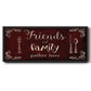 Friends and Family - Floater Framed Canvas Print
