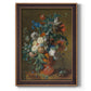 Flowers in an Urn - Ornate Framed Canvas Print