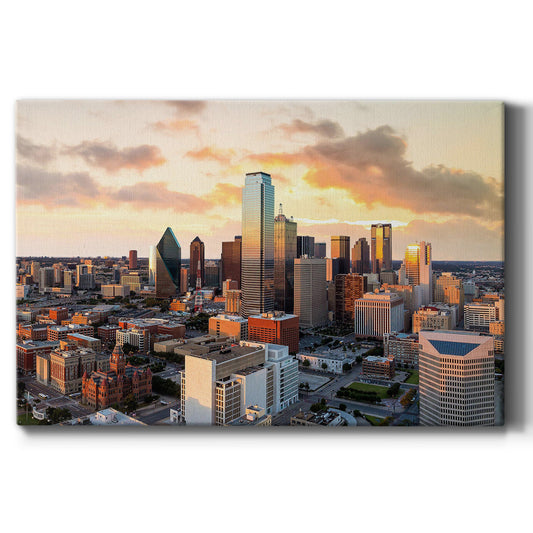Dallas, Texas Cityscape - Canvas Art Print