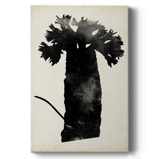 Fern Silhouette II - Canvas Art Print