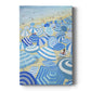 Sky Blue Beach Premium Gallery Wrapped Canvas - Ready to Hang