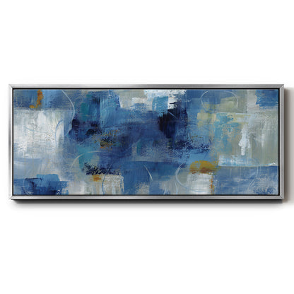 Blue Morning - Floater Framed Canvas Print