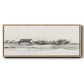Wyeth Barn I - Floater Framed Canvas Print