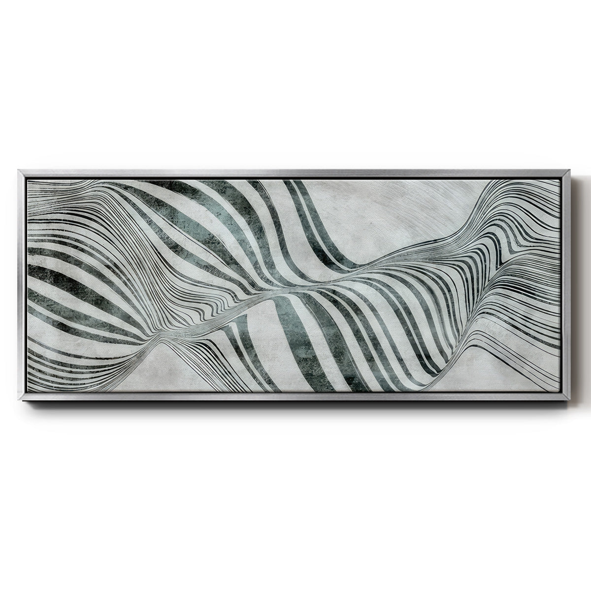 Forme de Bulle - Floater Framed Canvas Print