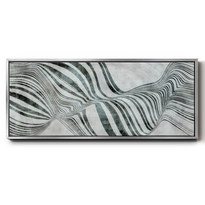 Forme de Bulle - Floater Framed Canvas Print
