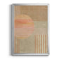 Adobe Sunrise I - Modern Framed Canvas Print