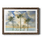 Palms in the Wind - Barnwood Framed Art Print