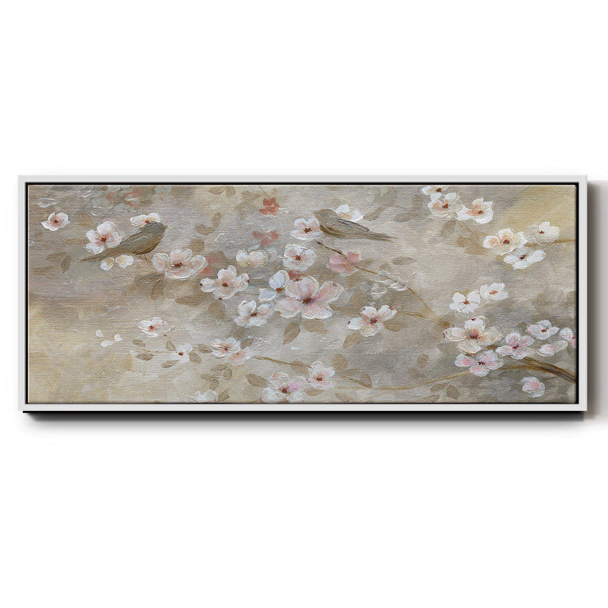 Early Spring - Floater Framed Canvas Print