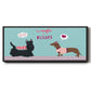 Valendogs Collection C - Floater Framed Canvas Print