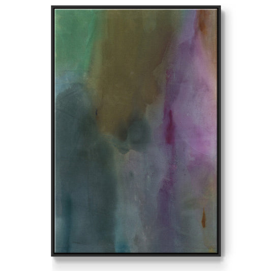 Simple Yet Affecting - Floater Framed Canvas Print