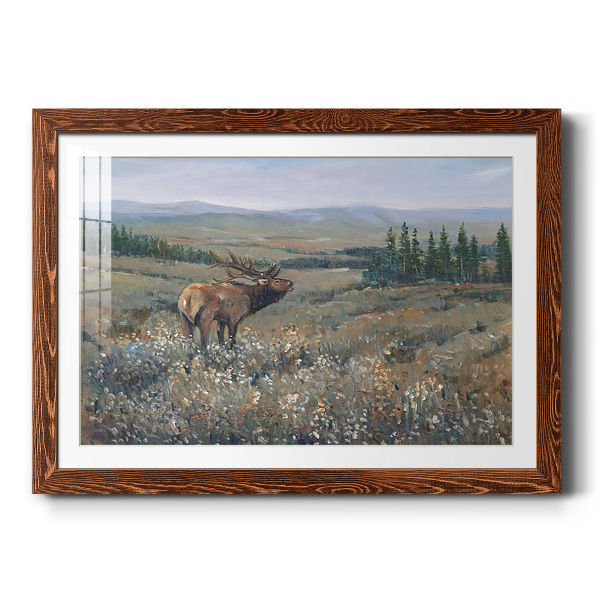 Western Wildlife I - Barnwood Framed Art Print