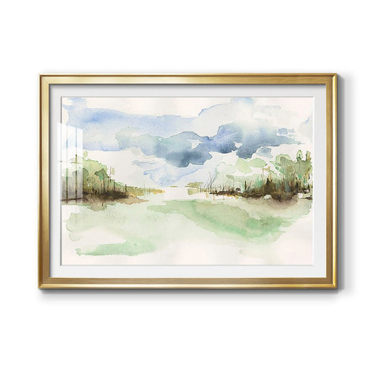 Brush Thickets II - Modern Framed Art Print