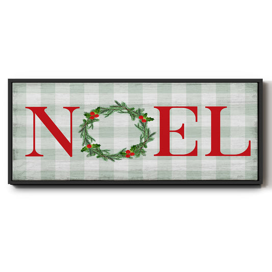 Noel - Floater Framed Canvas Print