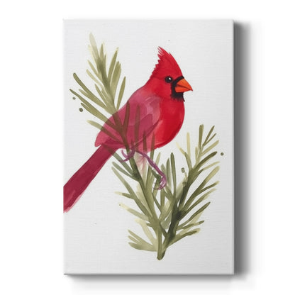 Crimson Dawn Whisper - Canvas Art Print