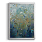 Falling Leaves - Modern Framed Canvas Print