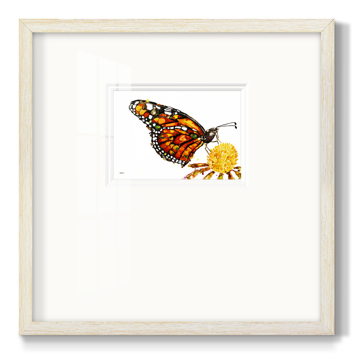 Wings I Premium Framed Print Double Matboard