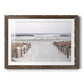OBX Path - Barnwood Framed Art Print