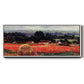 The Poppy Blumenfeld (The Barn) - Floater Framed Canvas Print