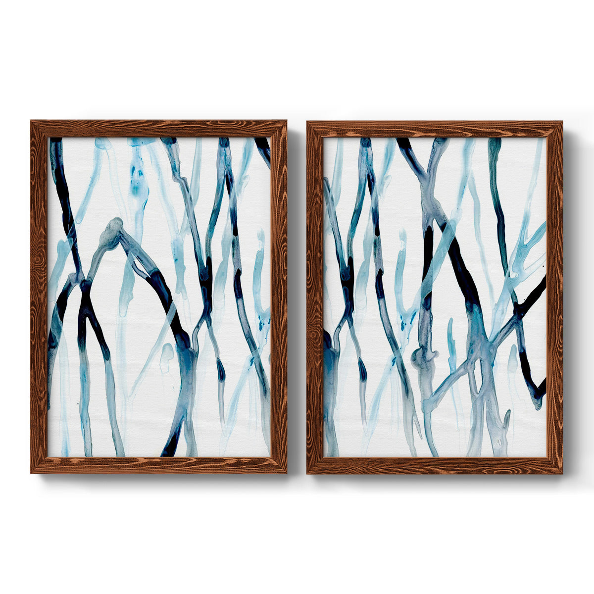 Runnel I - Premium Framed Canvas 2 Piece Set - Ready to Hang