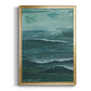 Sandbar Break II - Modern Framed Canvas Print