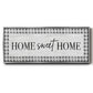 Home Sweet Home - Floater Framed Canvas Print
