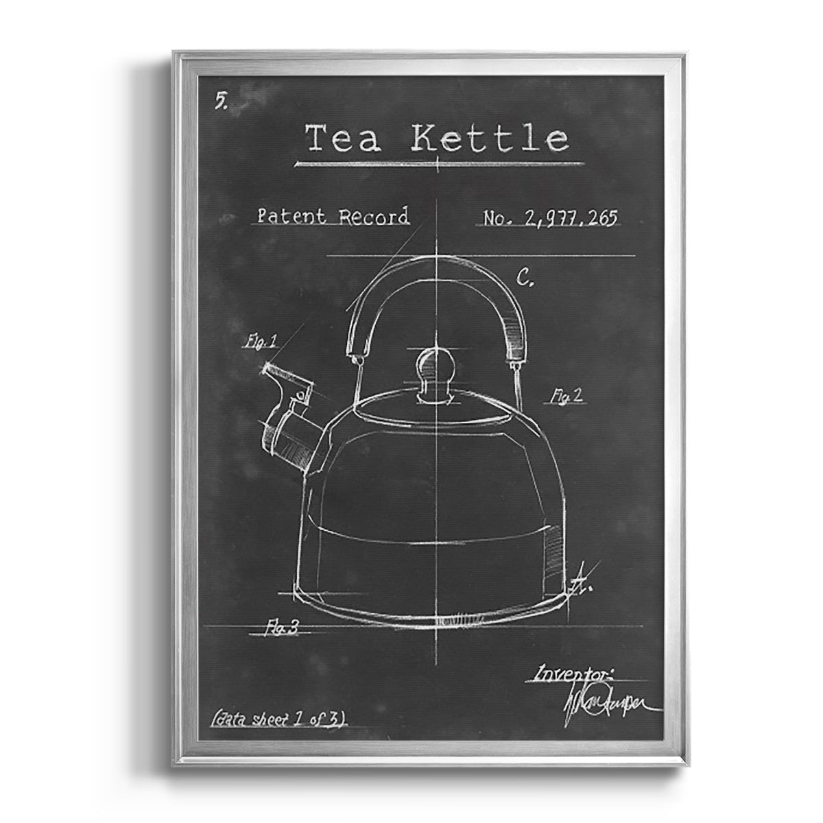 Morning Routine V - Modern Framed Canvas Print