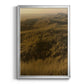 Golden Fog I - Modern Framed Canvas Print