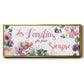Familias Siempre - Floater Framed Canvas Print