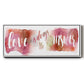 Love is the Answer - Floater Framed Canvas Print