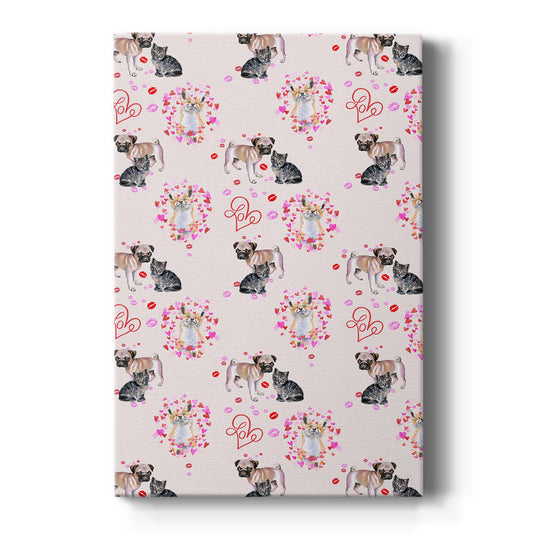 Cute Couture Collection E Premium Gallery Wrapped Canvas - Ready to Hang