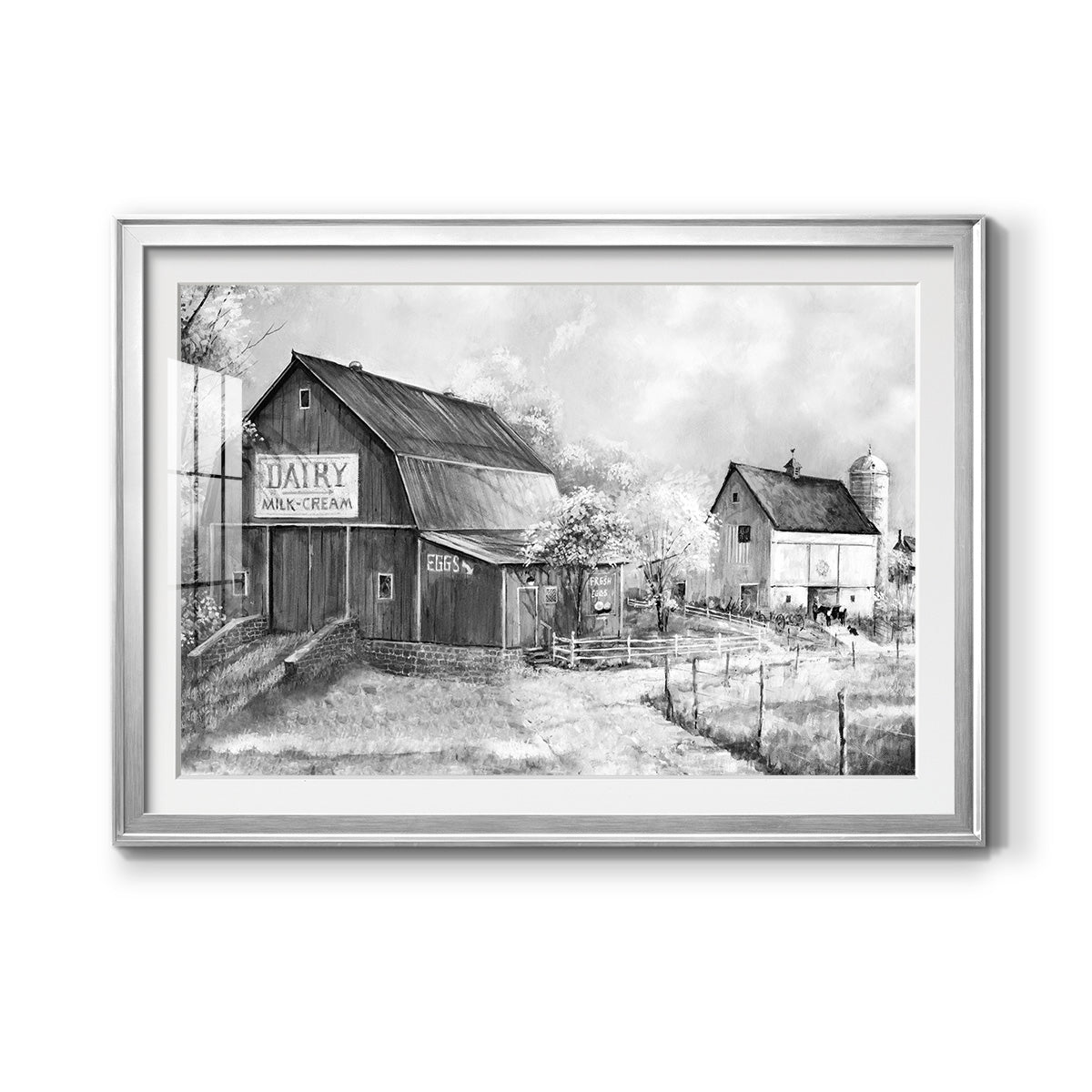 Day at the Farm Premium Framed Print - Ready to Hang