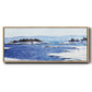 The Banks of the Fjord at Christiania, 1895 - Floater Framed Canvas Print