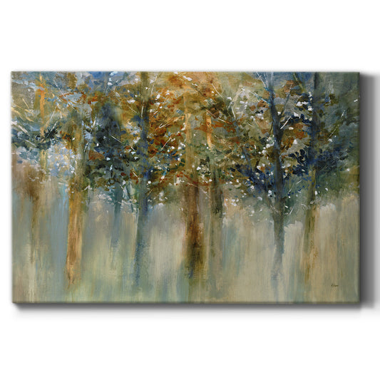 Rustic Leaves II Premium Gallery Wrapped Canvas - Ready to Hang