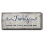 Family Forever - Floater Framed Canvas Print